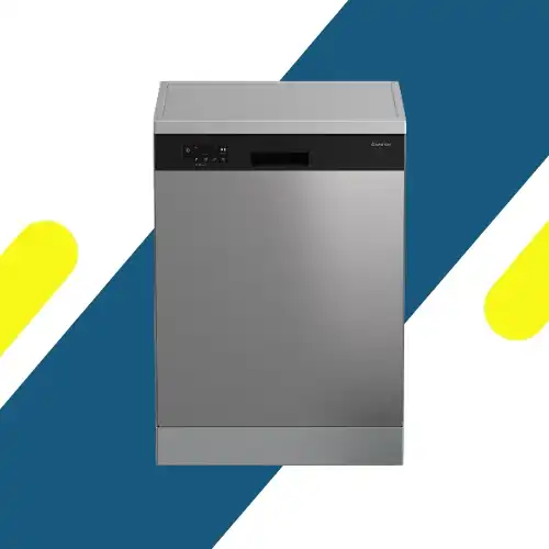 غسالة أطباق اريستون (Ariston) 13 فرد سيلفر - 5 برامج (DFN436X) أداء إيطالي، برامج ذكية