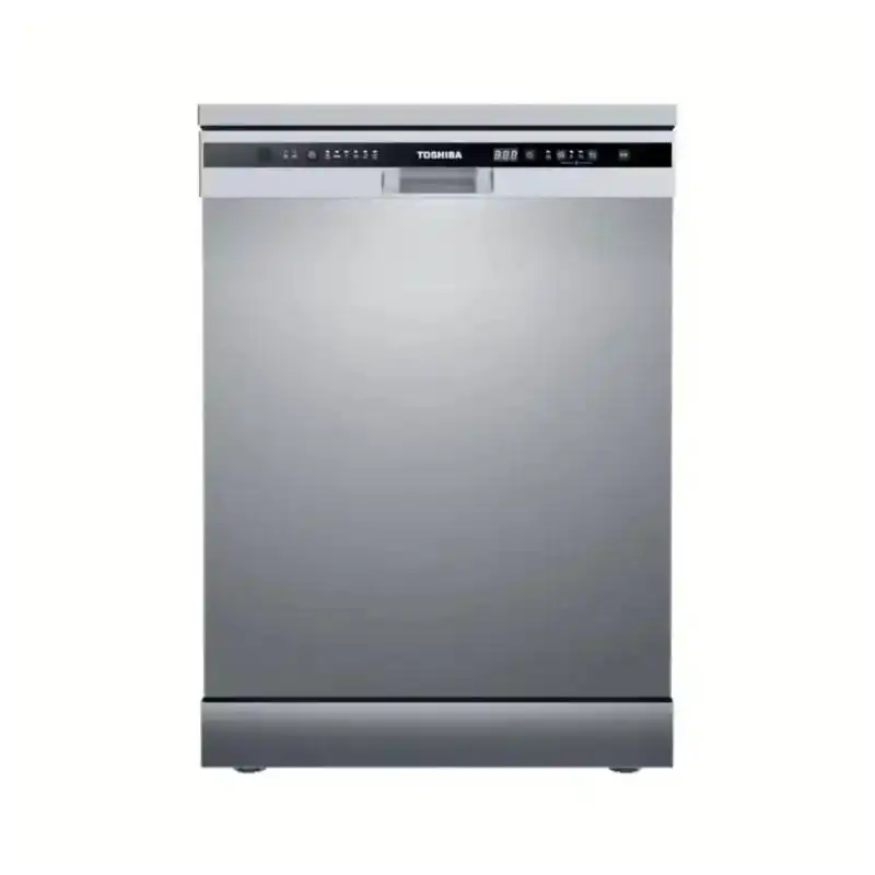 اشتري الان غسالة أطباق توشيبا 13 فرد فضي DW-13F8AF(SS)