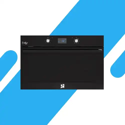 فرن بيورتي بلت إن كهرباء 90 سم ديجيتال تاتش – ستانلس ستيل أسود – سعة 105 لتر – موديل - OPT902EED