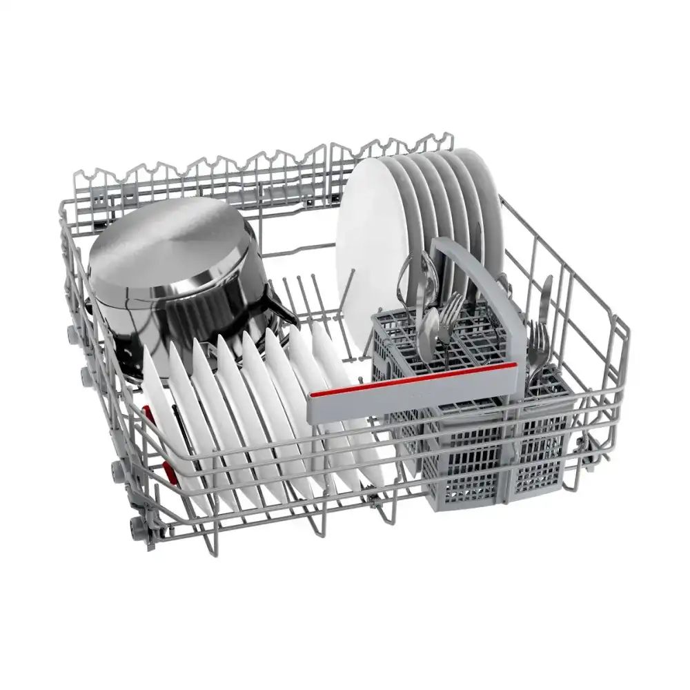 Bosch Dishwasher Bosch Series 6, 13 Place Settings, 60 cm, 8 Programs, Digital Display, Stainless Steel, Silver, SMS6EAI81T