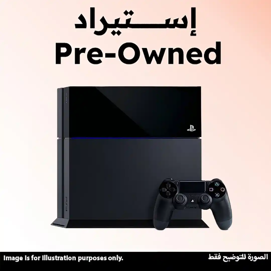 بلايستيشن 4 استيراد سوني فات ، اسود
