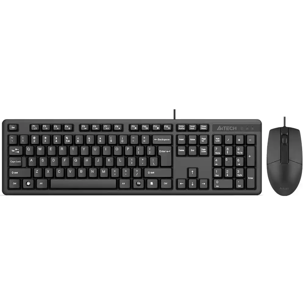 كيبورد + ماوس اي فور تيك سلكي كومبو إنجليزي وعربي KR-3330s