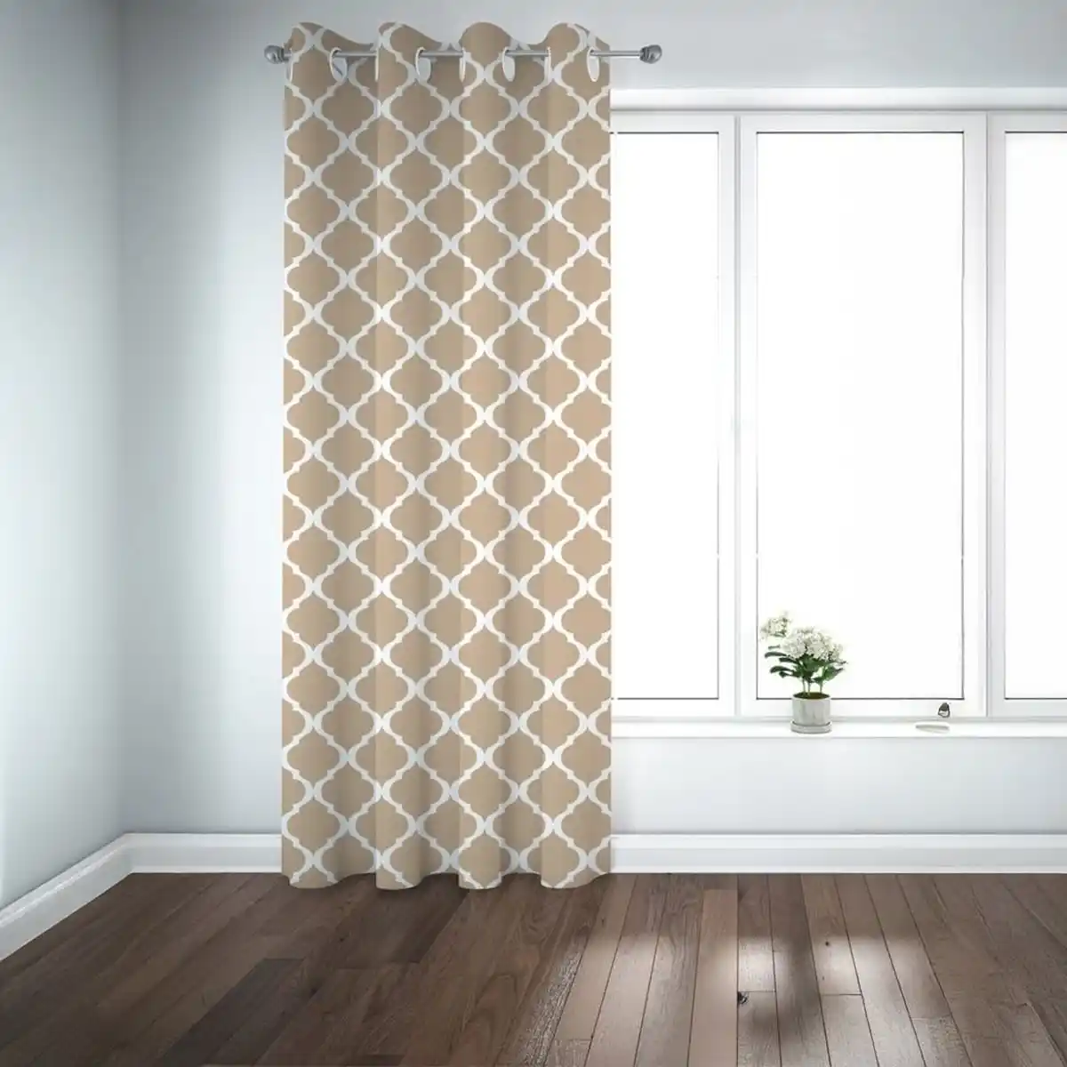 Curtain-PR1233Q-ستائر -بيج - 5305