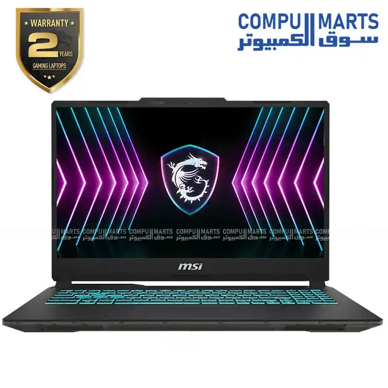 MSI Cyborg 15 A2RVE Gaming Laptop - Intel Core 7 240H RTX 4050 6GB 16GB DDR5 RAM 512GB SSD 15.6" FHD 144Hz Windows 11