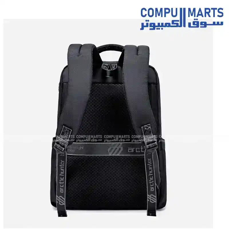 Arctic Hunter B00478 Laptop Bag 15.6 Inch Multifunctional Black 16–18L