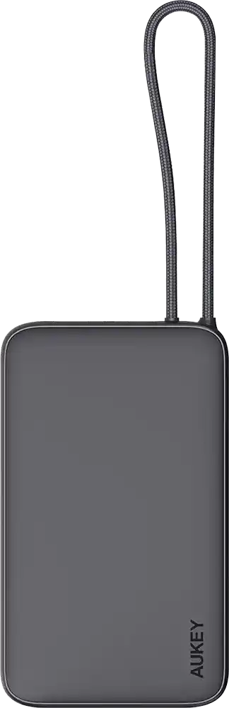 باور بانك اوكاي SPARK SLING PB-Y53 سعة 10000 مللي امبير15 وات كابل Type-C - اسود