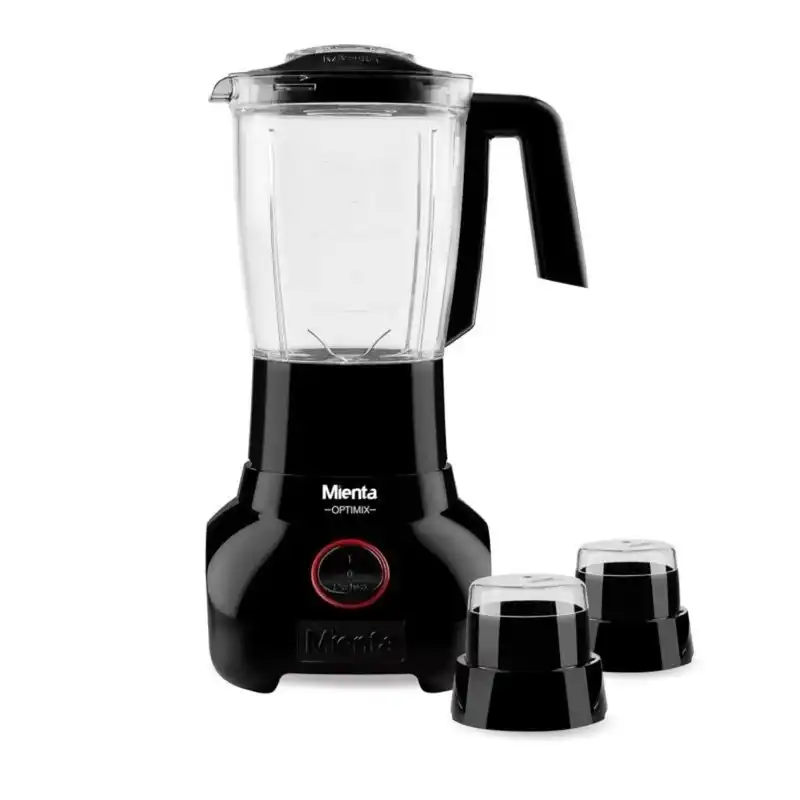 خلاط كهربائي ميانتا، 1.75 لتر، 2 مطحنة، 700 وات،اسود - BL1291G