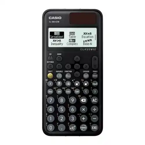 كاسيو آلة حاسبة علمية غير قابلة للبرمجة FX-991CW-W-DT