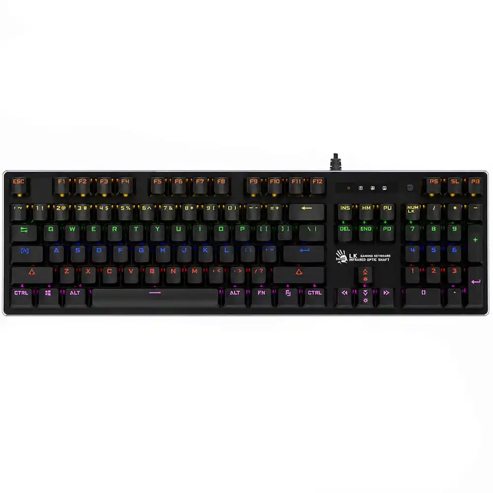 كيبورد بلودي سلكي سويتش RGB LK Optical جيمنج إنجليزي وعربي B760