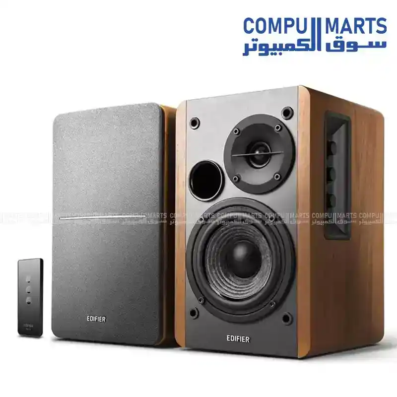 Edifier R1280T Powered Bookshelf Speakers 2.0 Active Near Field Studio Monitor Speakers Wooden Enclosure
