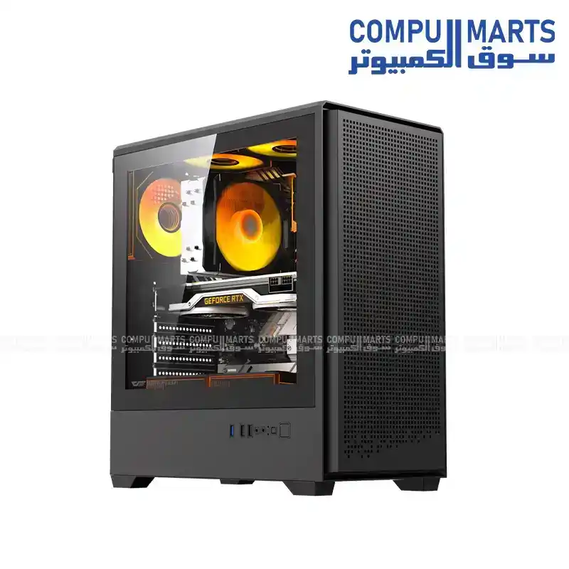 Case DK C365 MESH (GP650W+CL6x4) Black