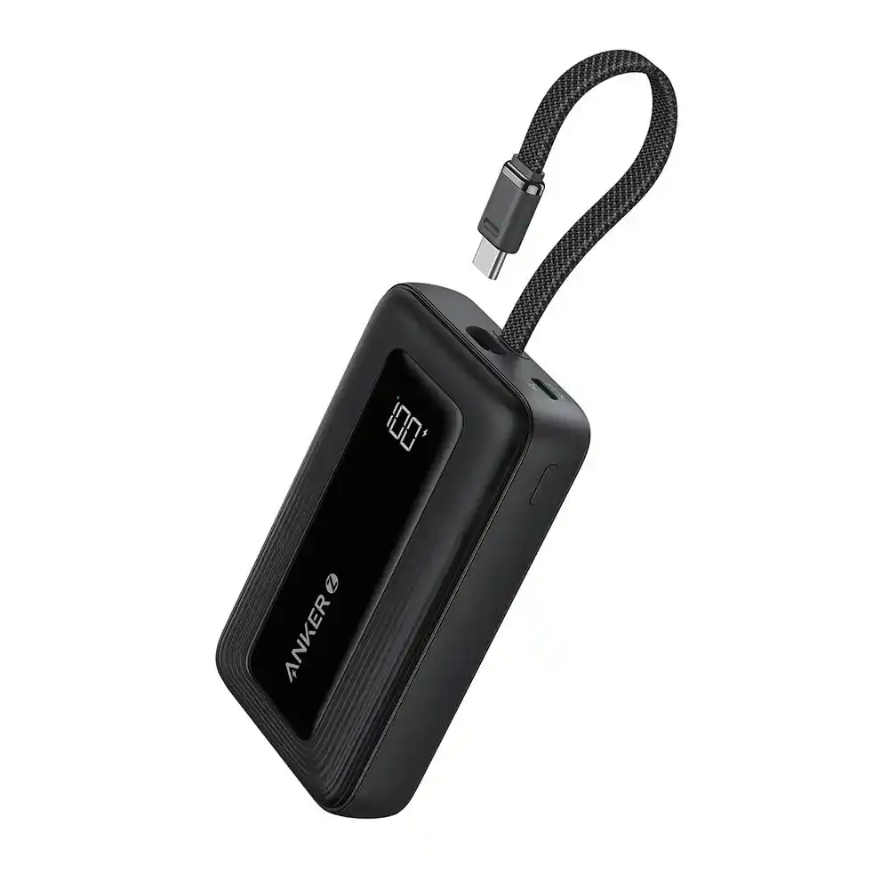 Anker Zolo Powerbank 10000mAh 30W with Built-in USB C Cable