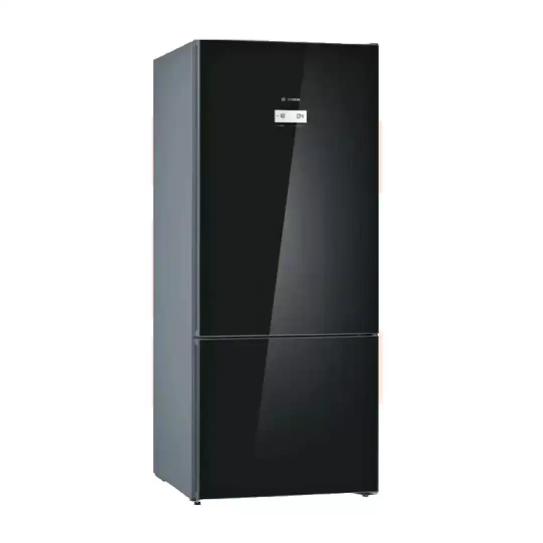 ثلاجه بوش كومبى 508لتر ديجيتال 6سيريس زجاج اسود KGN56LB3E9