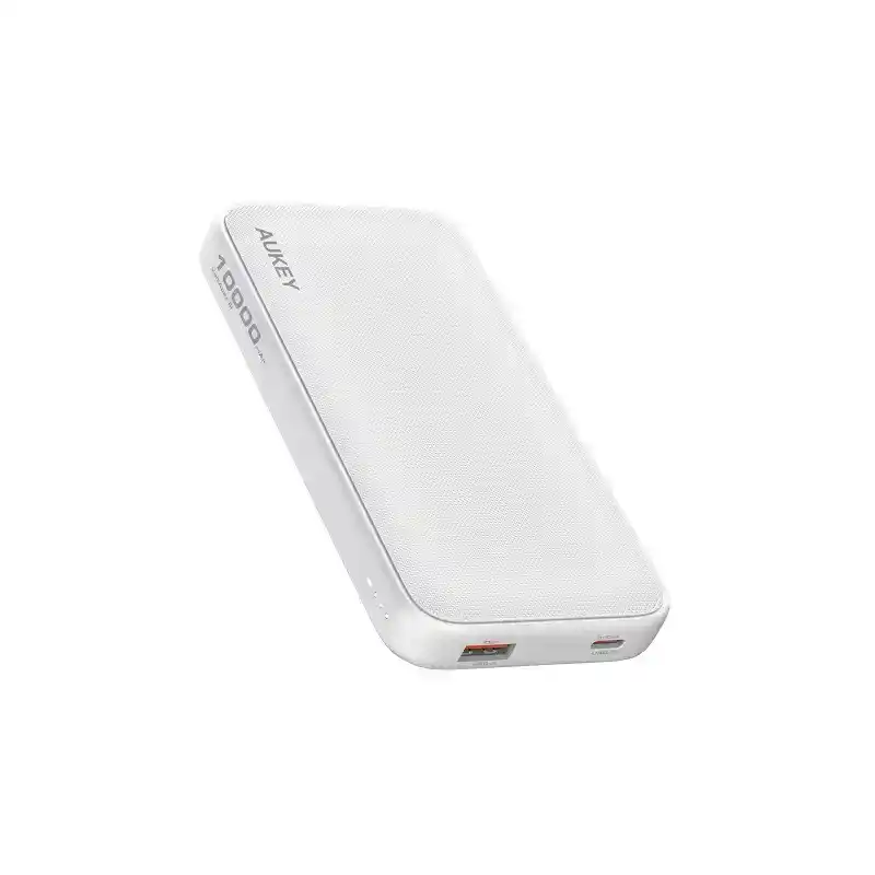 أوكي باور بانك Spark Go سعة 10000 مللي أمبير، شحن سريع 15 واط، منفذين USB-C وUSB-A موديل PB-Y46