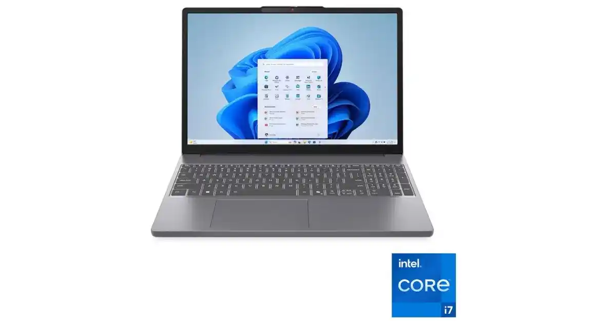 Lenovo IdeaPad Slim 3 15IRH10 Laptop / Intel Core i7-13620H / 15.3" WUXGA / 512GB SSD / 16GB RAM / Intel UHD Graphics / Windows 11 / English & Arabic Keyboard / Luna Grey / Middle East Version – [83K101E7ED]