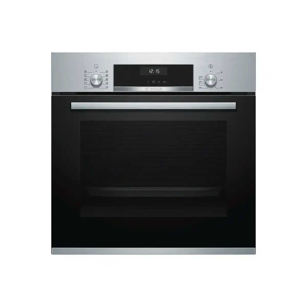 Bosch Series 6 Built-in Electric Oven with Grill, 60 cm, 66 L, Stainless Steel and Black