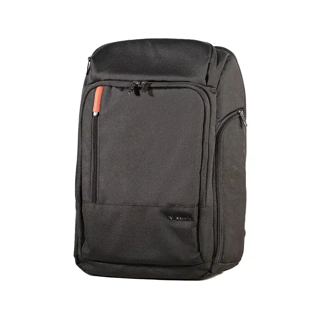 لافينتو (BG916) شنطة ظهر تصل الى 15.6 بوصة مع Zipper Puller - أسود
