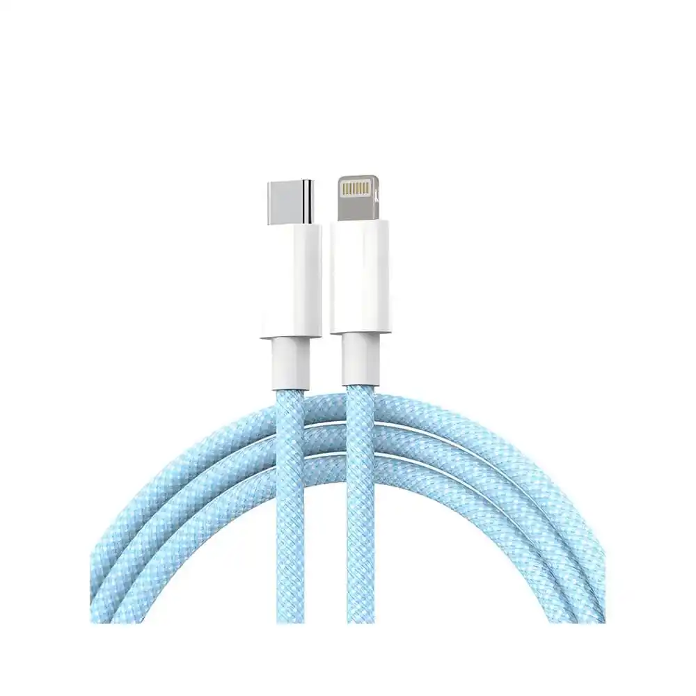 لافينتو (MP34L) كابل من USB-C الي Lightning طوله 1.2 متر - أزرق