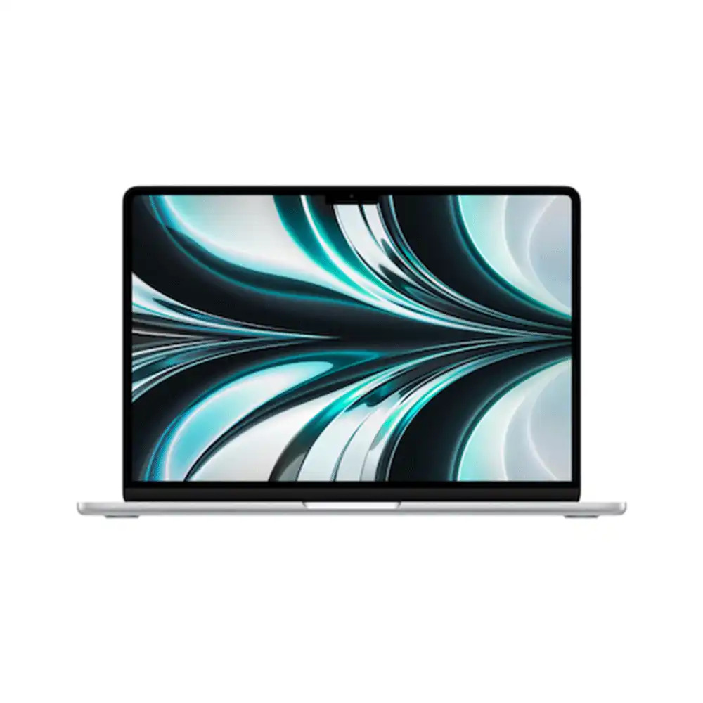ابل ماك بوك اير - معالج M3 chip with 8-core CPU and 10-core GPU -  رامات 24 جيجا بايت - هارد ديسك 512 جيجا بايت SSD - شاشه 15.3" Liquid Retina بوصه - MacOs - فضي