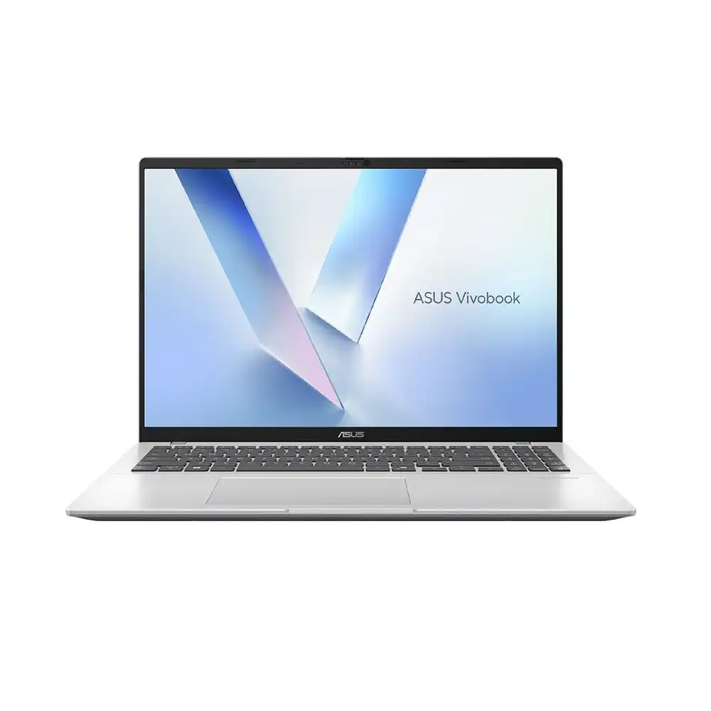 اسوس فيفو بوك 16 X1607QA-MB155W لاب توب - معالج Snapdragon X X1 26-100 - رامات 16 جيجا بايت - هارد ديسك 512 جيجا بايت SSD - جرافيك Qualcomm Adreno - شاشه 16" WUXGA - ويندوز 11 - فضي