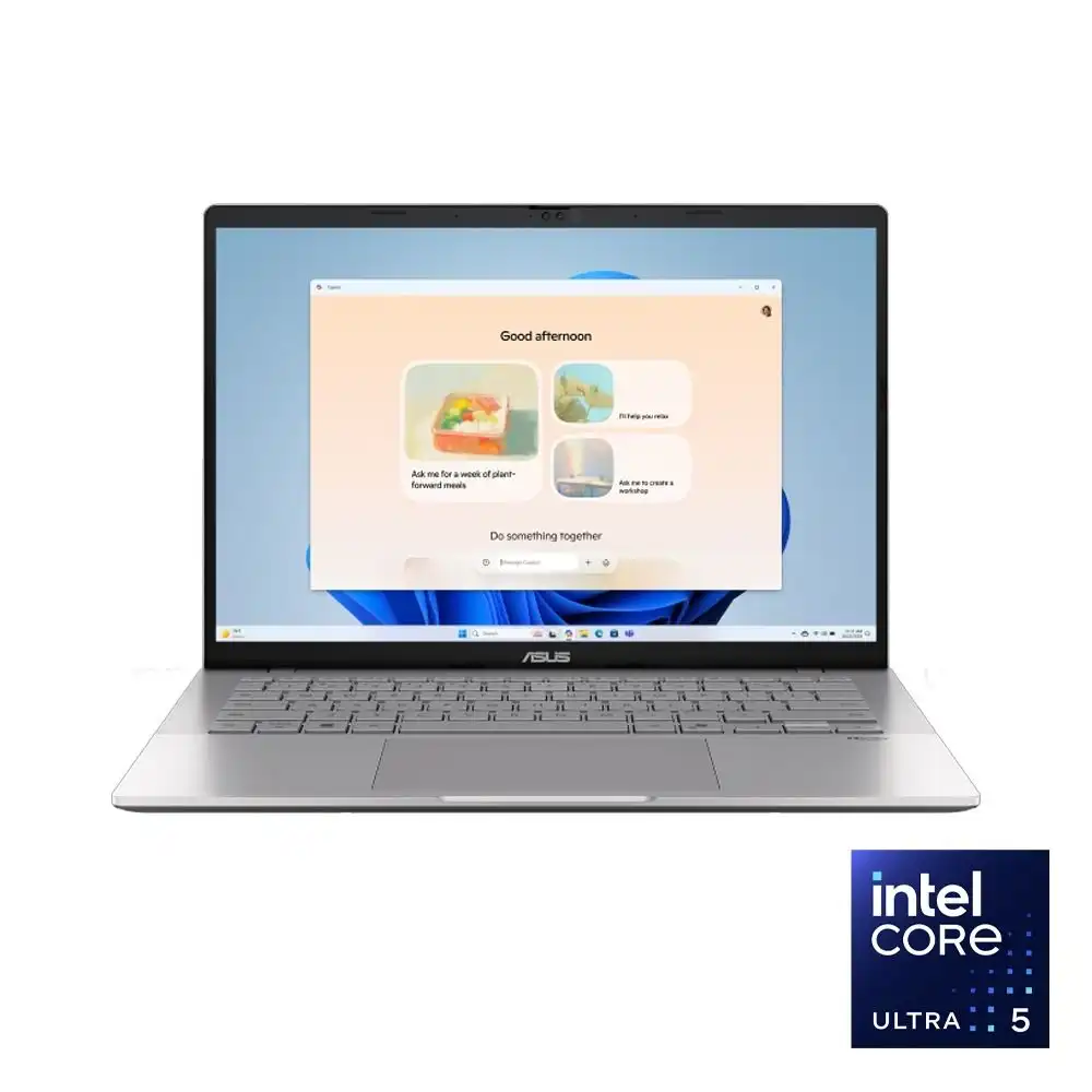 اسوس فيفو بوك S14 S3407CA-LY065W لاب توب - انتل® كور™ الترا 5-225H - رامات 16 جيجا بايت - هارد ديسك 512 جيجا بايت SSD - جرافيك Intel® Graphics - شاشه 14" WUXGA بوصه 60 هرتز - ويندوز 11 - فضي