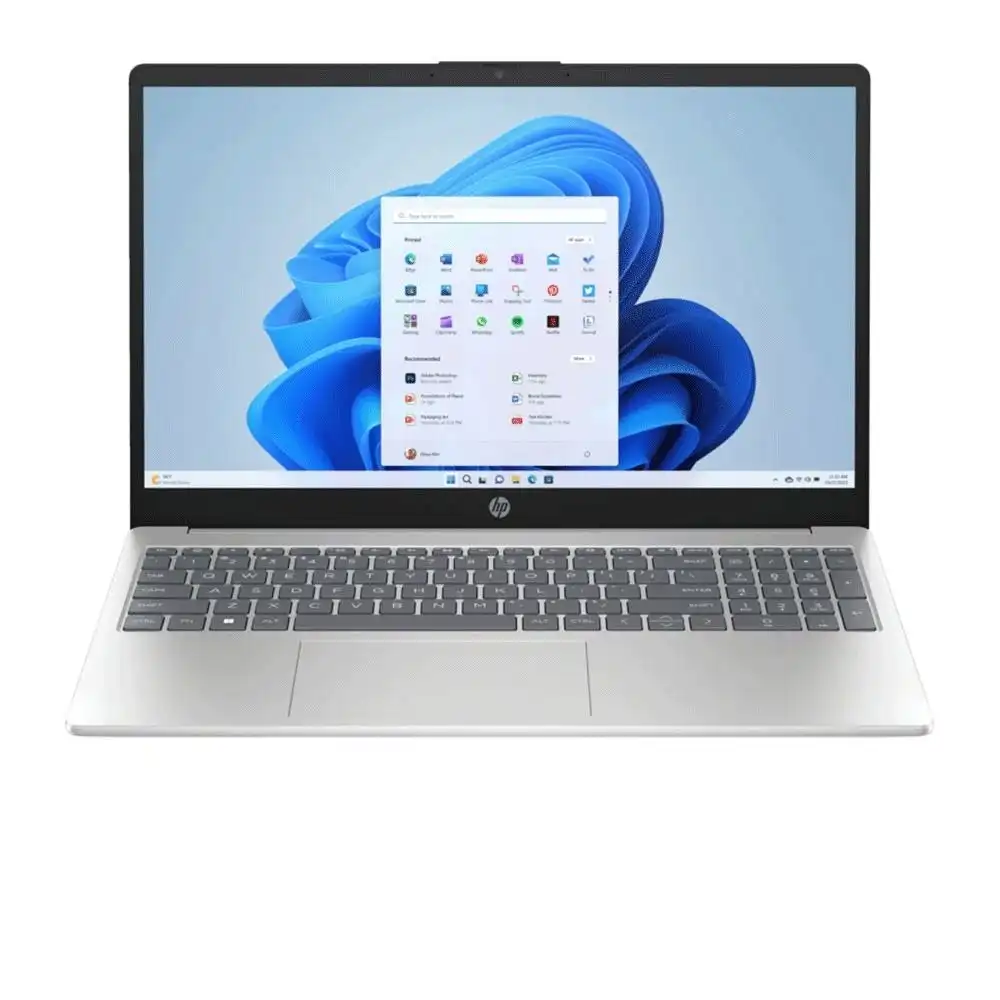اتش بي 15-fc0063ne لاب توب - معالج AMD Ryzen™ 7 7730U - رامات 16 جيجا بايت - هارد ديسك 512 جيجا بايت SSD - جرافيك AMD Radeon™ Graphics - شاشه 15.6 FHD - ويندوز 11 - فضي