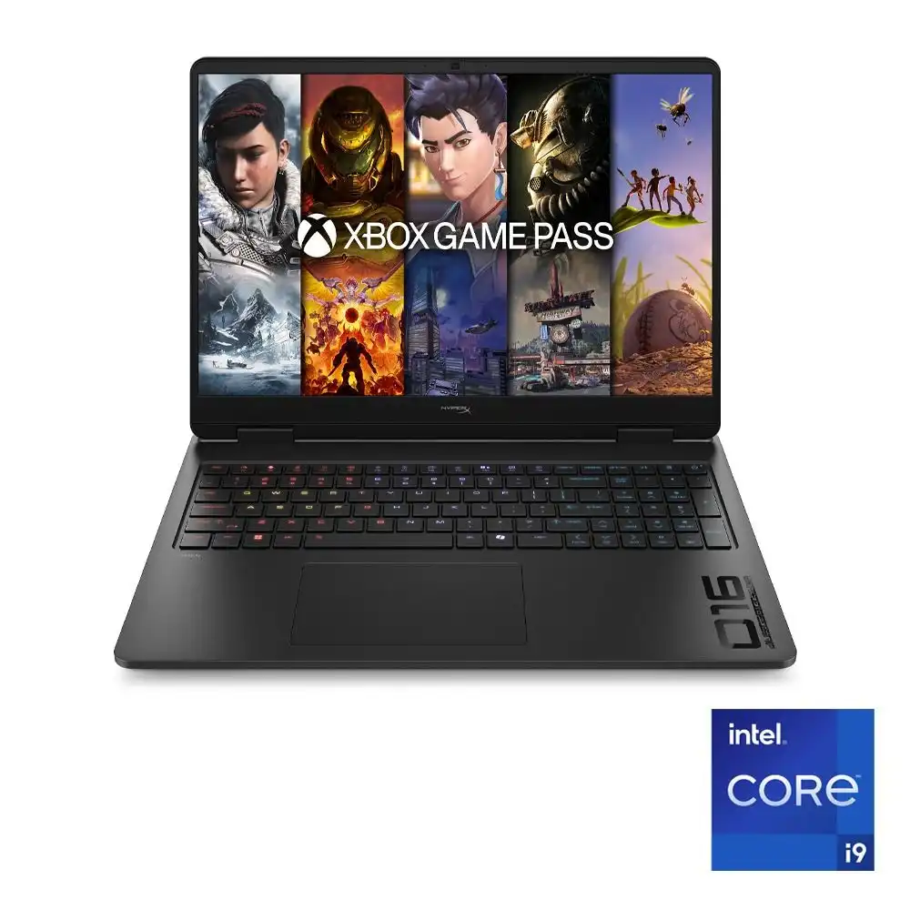 اتش بي هايبر اكس Omen 16-am2008ne لاب توب - انتل® كور™ i9-14900HX - رامات 16 جيجا بايت - هارد ديسك 1 تيرا بايت SSD - جرافيك NVIDIA® GeForce RTX™ 5070 8GB - شاشه 16" 2.5K بوصه 240 هرتز - ويندوز 11 - اسود