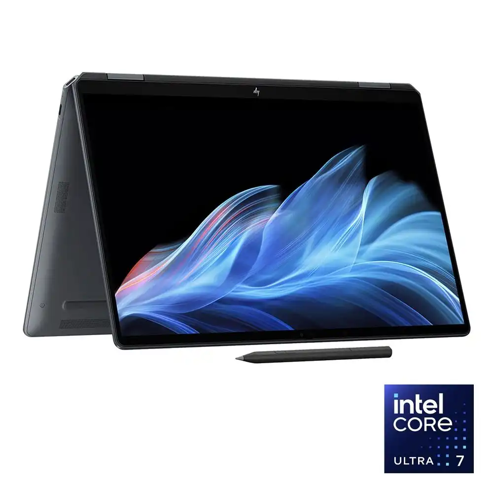 اتش بي OmniBook Ultra Flip AI PC 14-fh0016ne لاب توب - انتل كور™ الترا 7-258V - رامات 32 جيجا بايت - هارد ديسك 1 تيرا بايت SSD - جرافيك Intel® Arc™ Graphics - شاشه 14. 2.8K OLED تاتش 120 هرتز - ويندوز 11 - رمادي