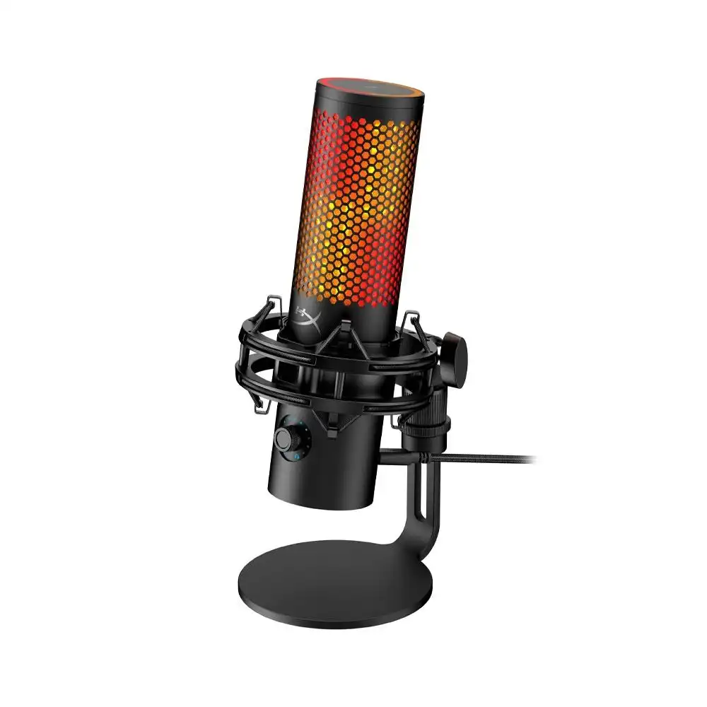 هايبر إكس كواد كاست 2 اس RGB ميكروفون - 9A273AA - أسود