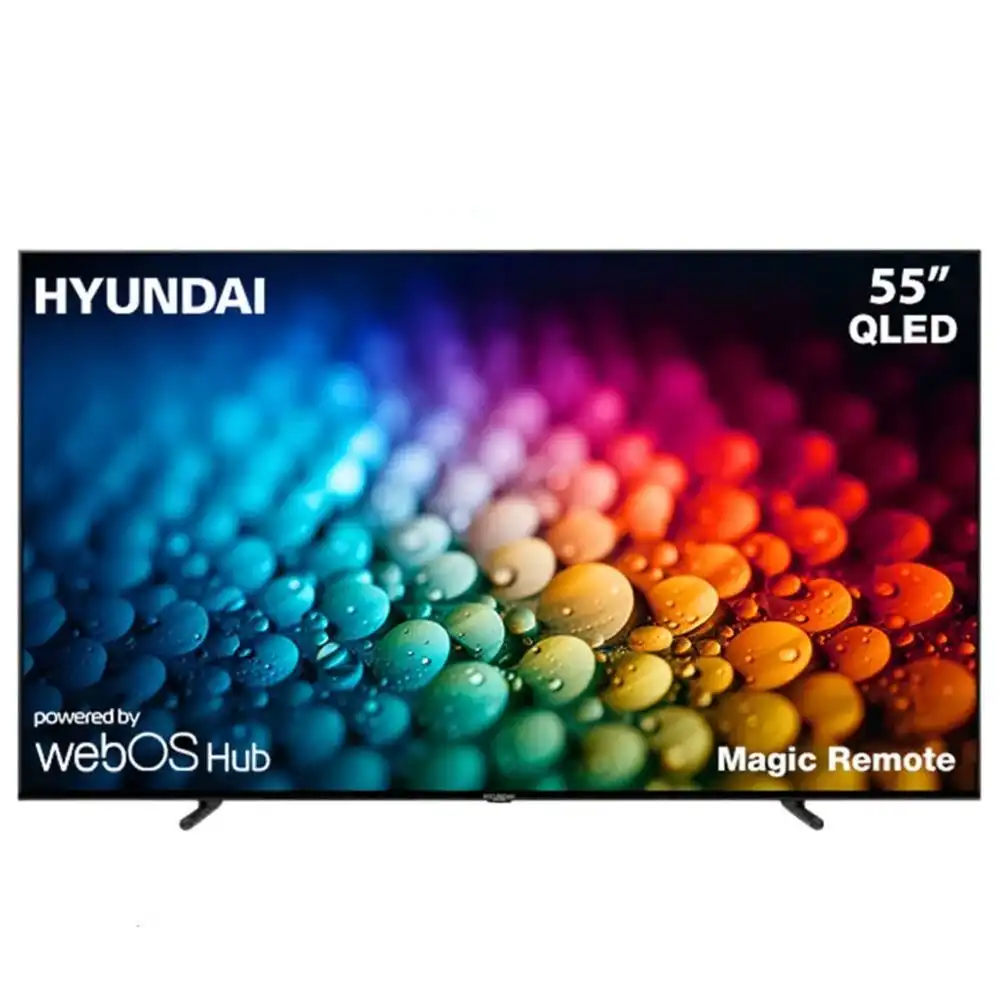 هيونداى تليفزيون 55 بوصة QLED WebOS 4K سمارت - بدون اطار - L55HYNDA750