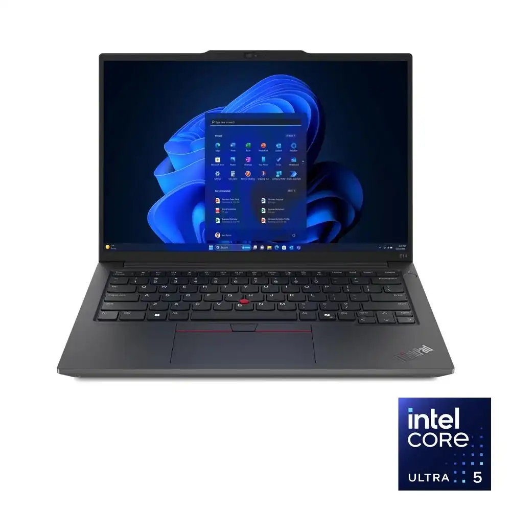 لينوفو ThinkPad E14 G7 لاب توب - انتل® كور™ الترا 5-225U - رامات 8 جيجا بايت - هارد ديسك 512 جيجا بايت SSD - جرافيك Integrated Intel® Graphics - شاشه 14" WUXGA بوصه 60 هرتز - اسود