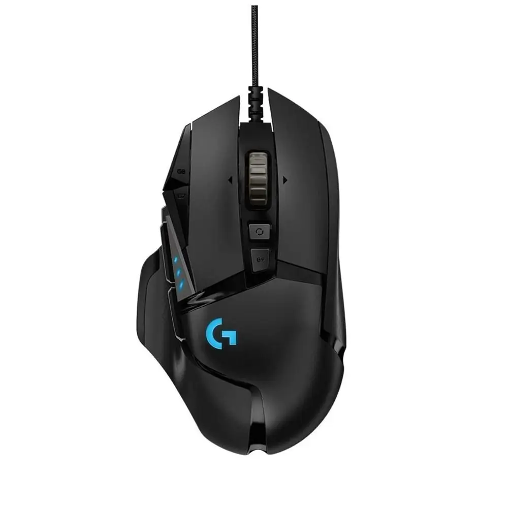 لوجيتك ماوس سلكي G502 HERO للألعاب موديل EWR2-910-005471 - أسود