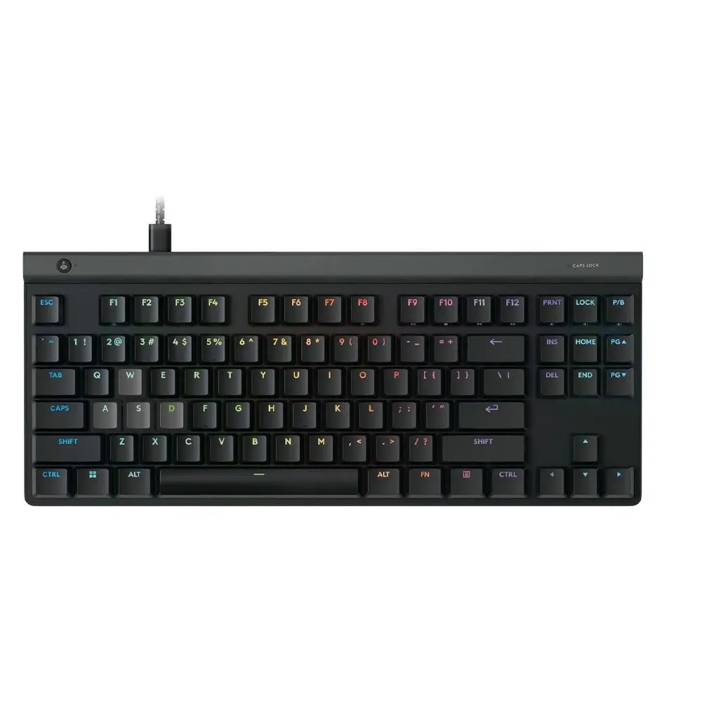 لوجتيك G515 لوحة مفاتيح بدون أرقام سلكية للألعاب موديل 920-013861 - أسود