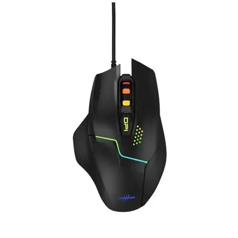 يوريج Reaper 111 Illuminated ماوس للألعاب - أسود