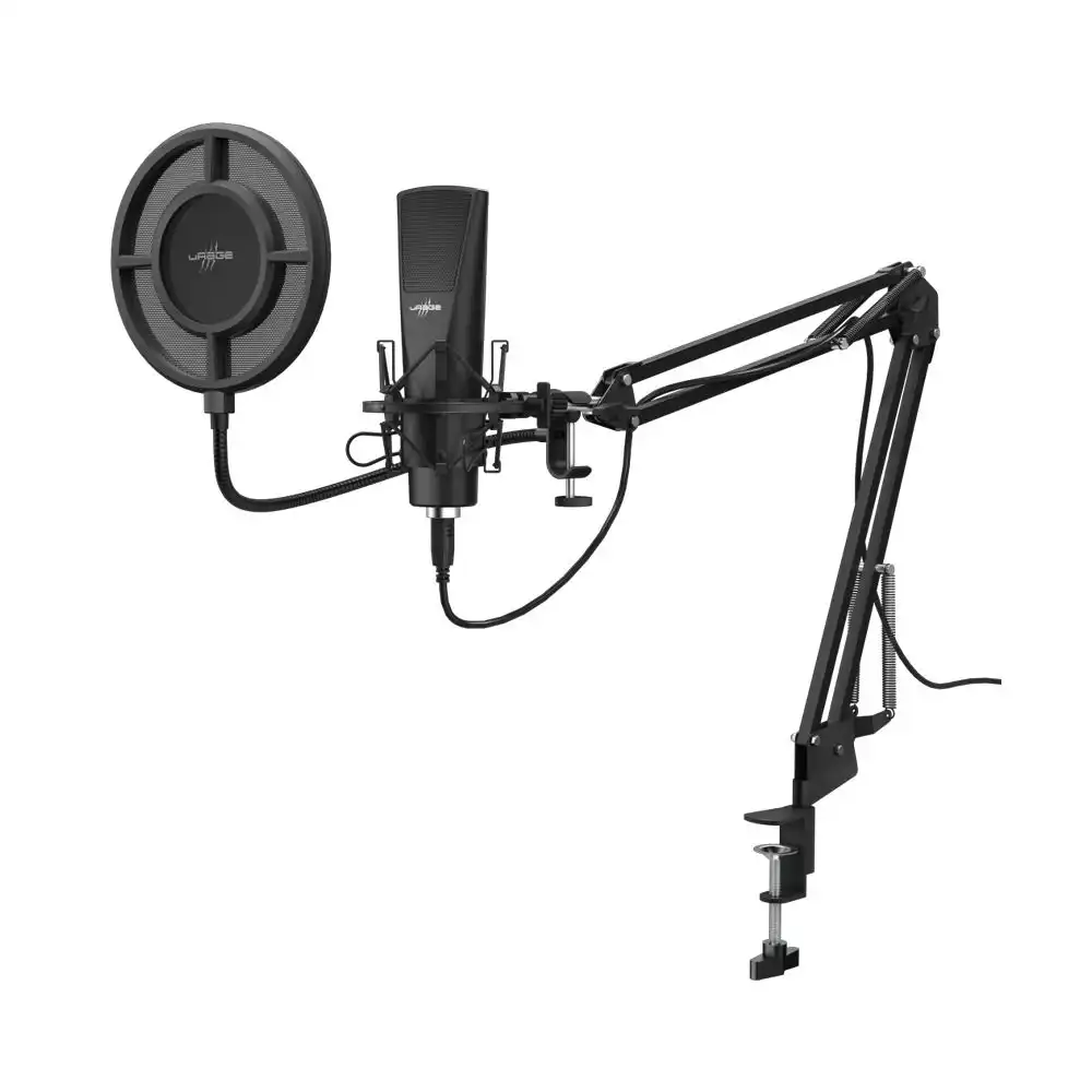 يوريج ميكروفون للألعاب موديل Stream 800 HD Studio - أسود