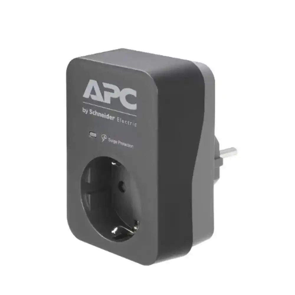 APC مشترك كهرباء 1 منفذ 230 فولت  موديل PME1WB-GR - ألمانى - أسود