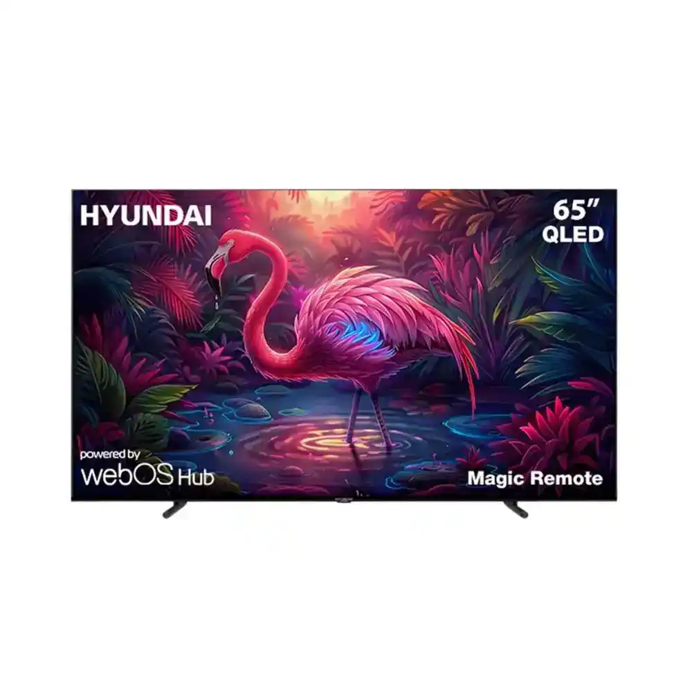 هيونداى تليفزيون 65 بوصة 4K UHD Smart QLED  سمارت - بدون اطار - L65HYNDA750