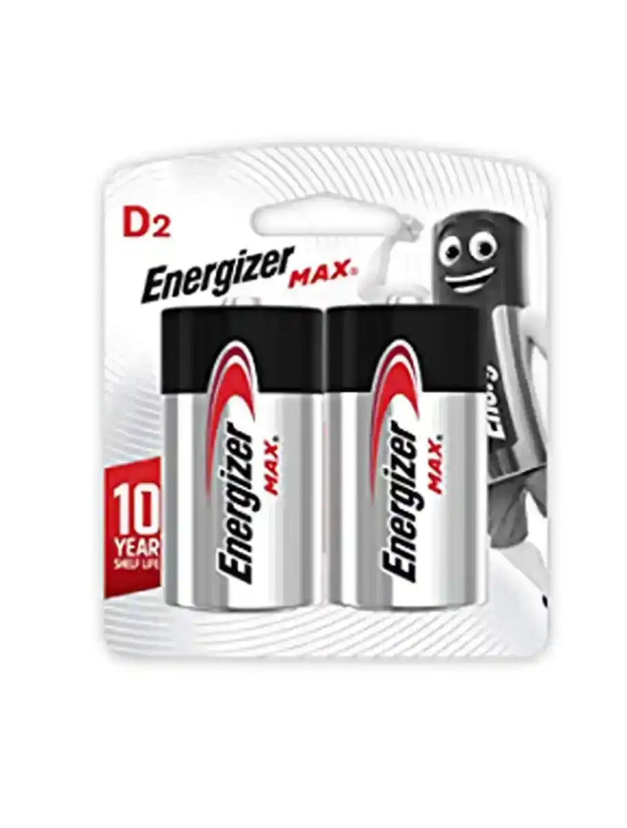 انرجايزر بطارية 2 D بقوة 1.5 فولت E95-BP2