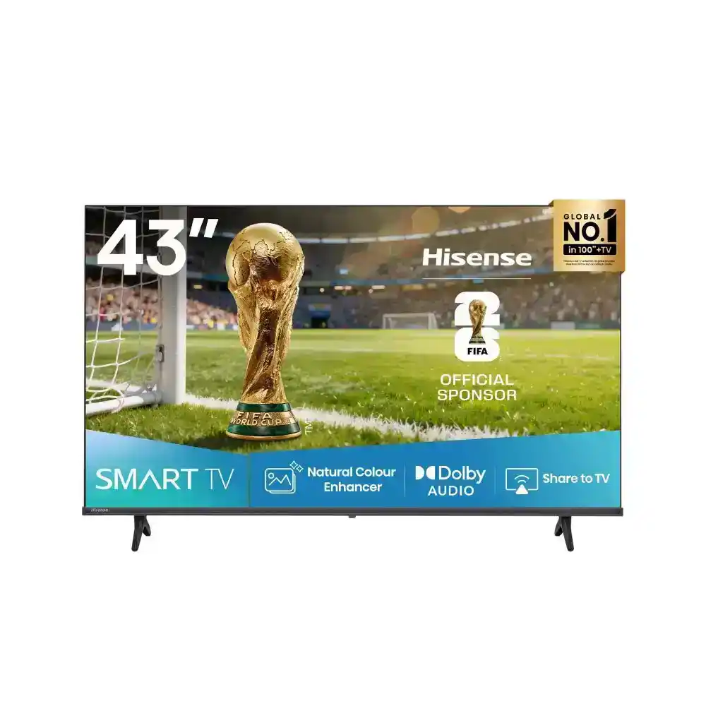 هايسنس تليفزيون 43 بوصة سمارت بدقة FHD - موديل 43A4Q