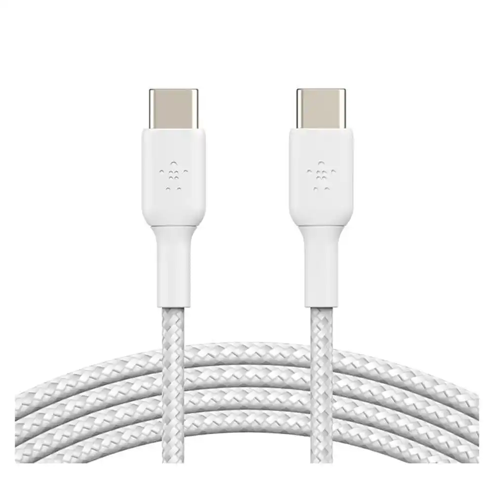 بيلكين كابل USB-C الى USB-C طوله 1 متر - أبيض