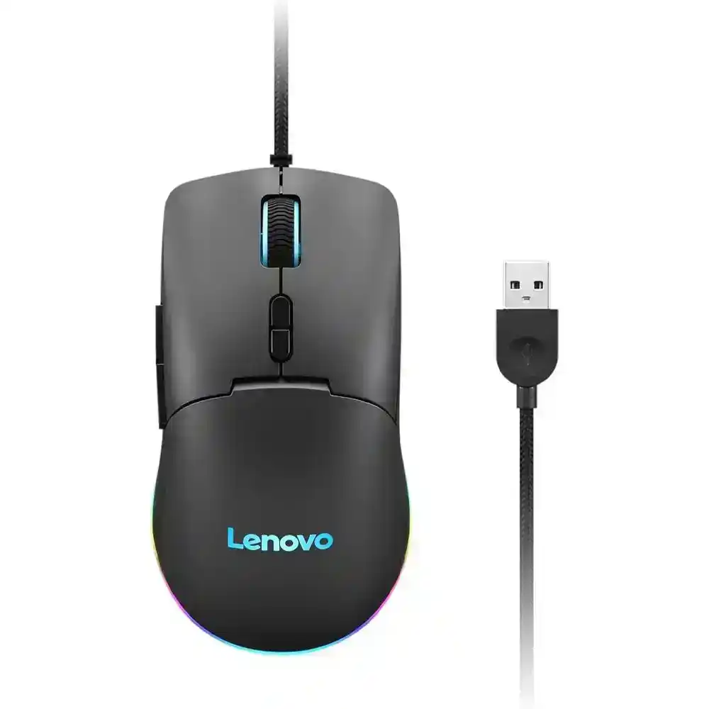 لينوفو ليجون M210 ماوس سلكى للألعاب RGB موديل GY51M74265 - أسود