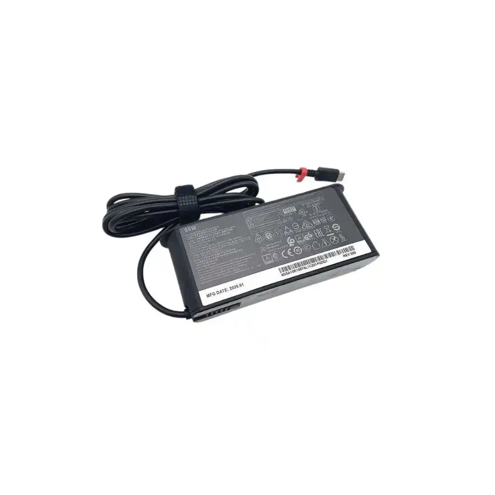لينوفو شاحن لاب توب 95 وات - 4.75 أمبير - 20 فولت - منفذ USB-C - تصميم جديد - ADLX95YCC3A