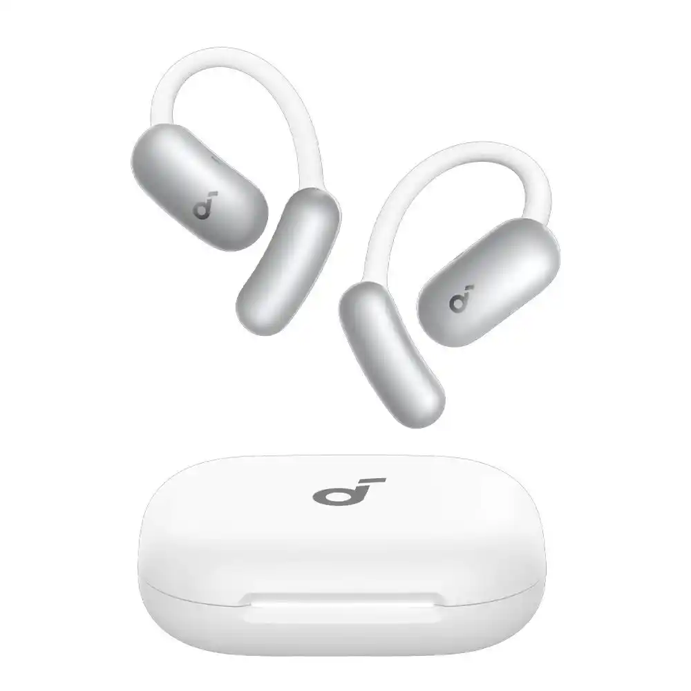 نكر سماعة أذن لاسلكية Soundcore AeroFit 2 بمساعد ذكي موديل A3874H22 - أبيض