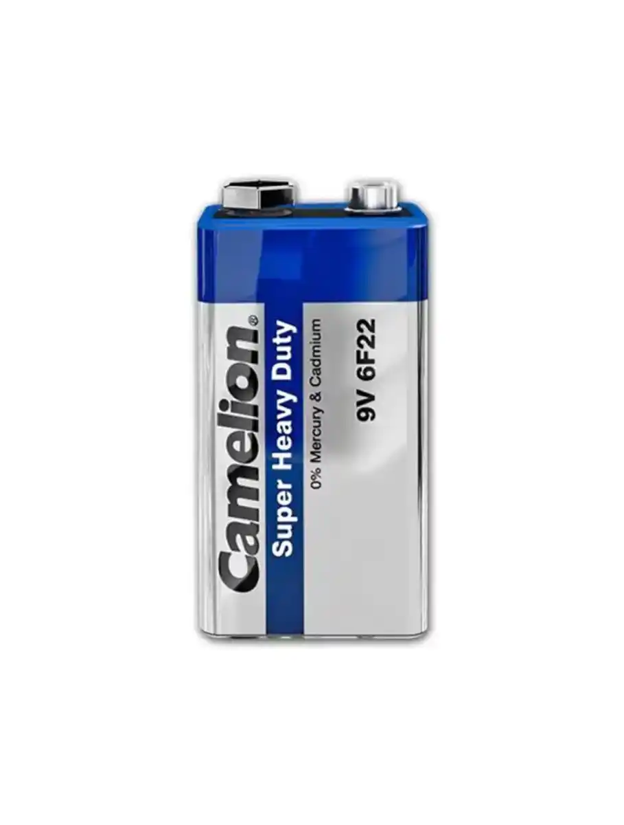 كاميليون بطارية 450 مللي أمبير 9 فولت Super Heavy Duty موديل 6F22-BP1B6F22