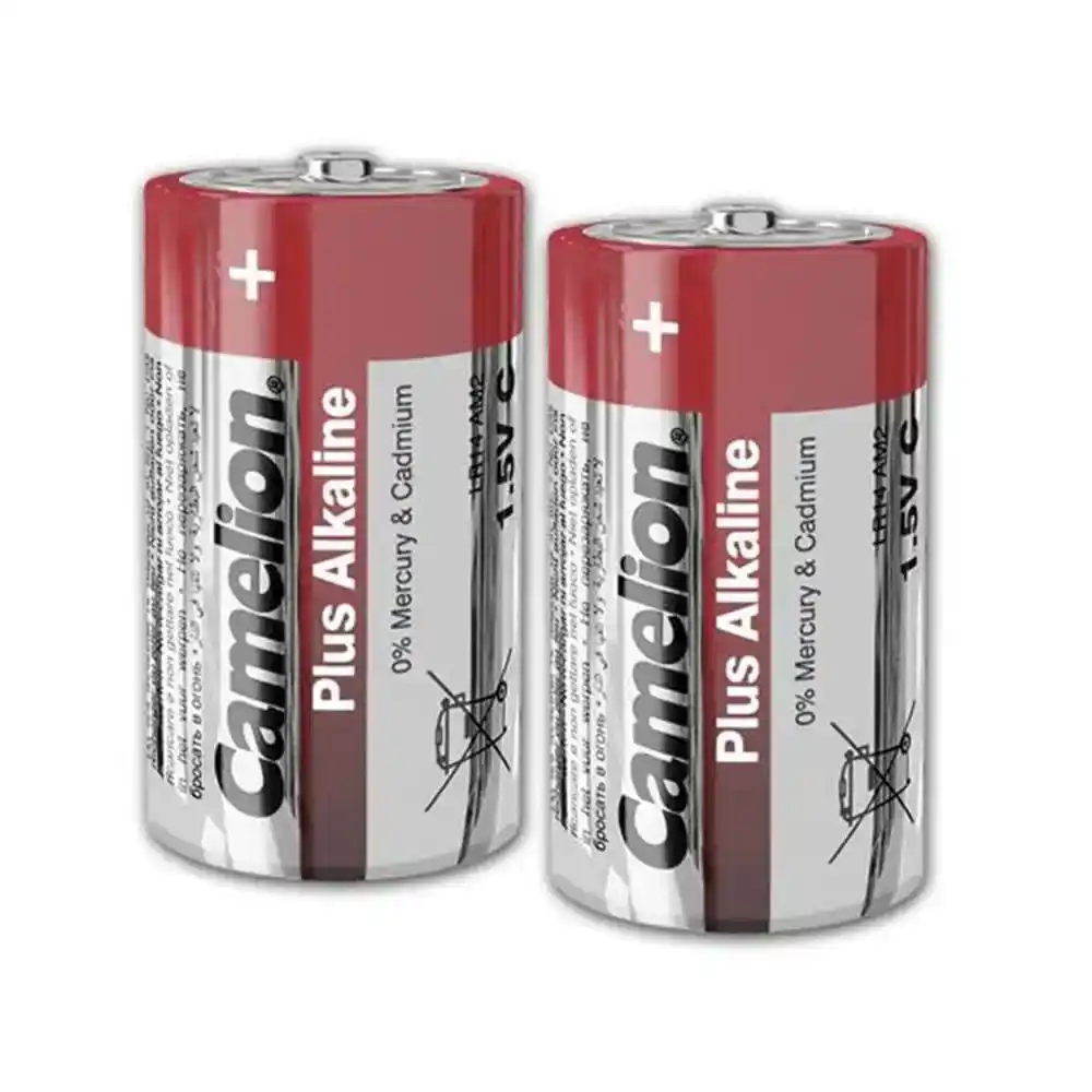 كاميليون بطارية 8450 مللي أمبير 2 C Plus Alkaline موديل LR14-BP2LR14