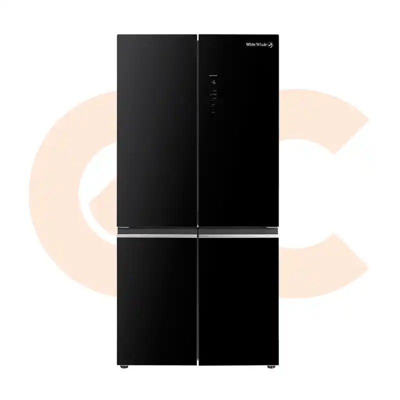 Best-Selling ثلاجة وايت ويل 450 لتر انفرتر ديجيتال 4 أبواب أسود موديل WR-G8399AB-INV | Available Now at EHAB Center Home Appliances