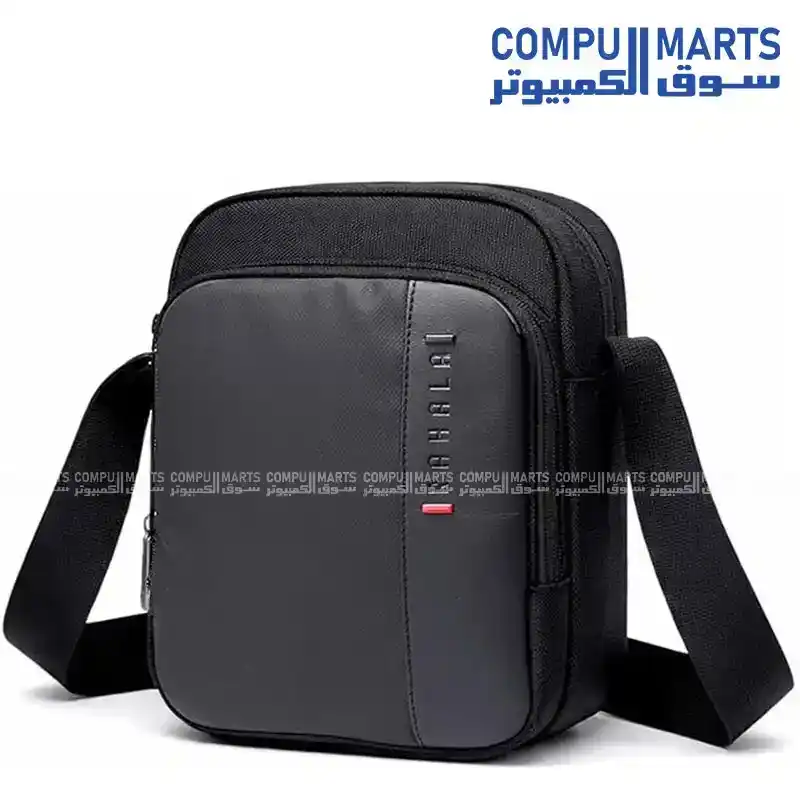 Rahala XB 00070 Utility Crossbody Sling Bag for Men & Women Black