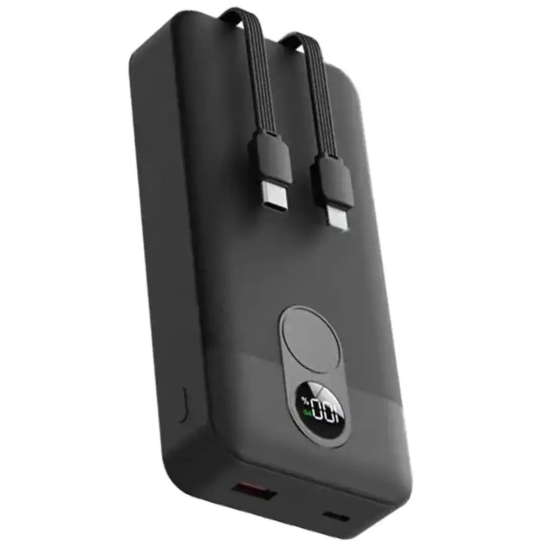 Porodo Integrated Cable 22.5W PD 20000 mAH Power Bank