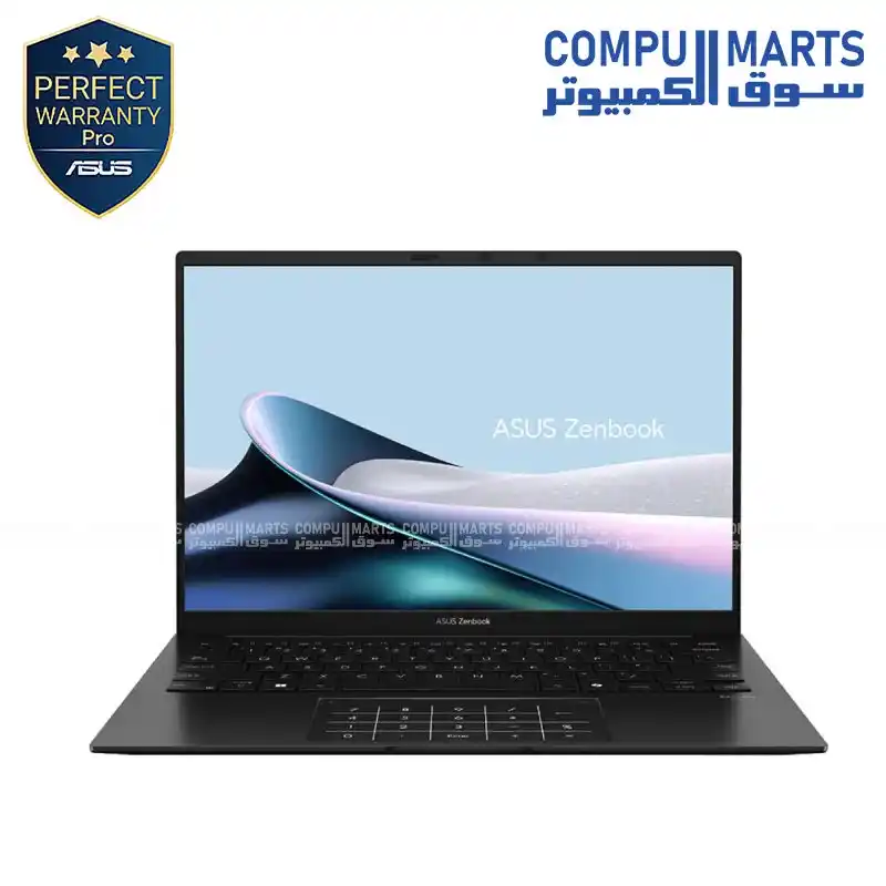 ASUS Zenbook 14 OLED UM3406GA-QL157W AMD Ryzen AI 7 445 16GB LPDDR5X 512GB SSD 14" WUXGA Touch OLED Stylus WiFi 6E Windows 11 Jade Black