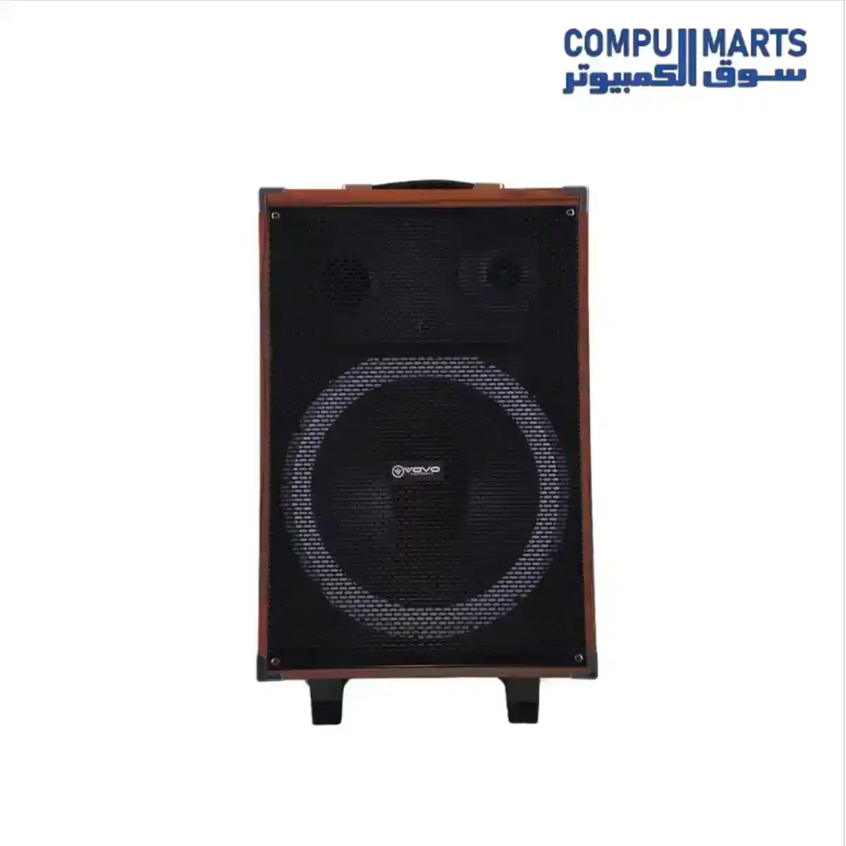 VOVO V-1235 12-Inch Portable Bluetooth Party Speaker 50W